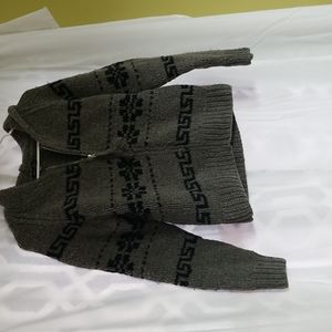 COPY - Gap hand knitted hooded wool cardigan. Small